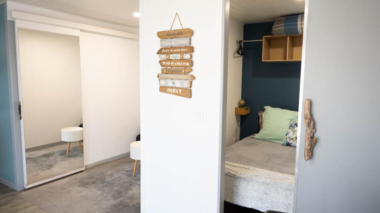 Les Logis D'Argent Studio Independant Parking Entree Autonome Linge De Lit Et Serviettes Wifi Fibre Tv Connectee ميميزا بلاج المظهر الخارجي الصورة